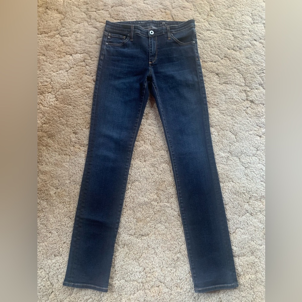 VGUC AG ADRIANO GOLDSCHMIED THE HARPER ESSENTIAL STRAIGHT LEG JEANS WOMENS 28R